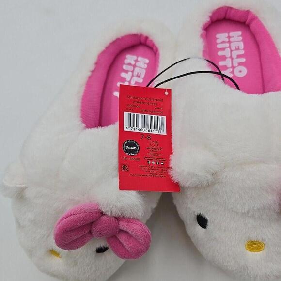 Sanrio Hello Kitty Women's Slippers - Size 7/8 NWT - Picture 10 of 12